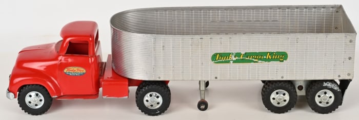 TONKA CARGO KING SEMI TRUCK & TRAILER