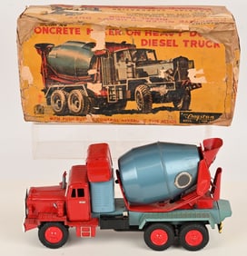 JAPAN TIN CONCRETE MIXER w/ BOX