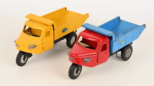 2- JAPAN 3 WHEEL TRUCKS