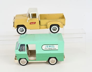 BUDDY L PICKUP & JEWEL TEA VAN
