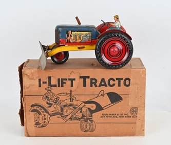MARX HI-LIFT TRACTOR w/ BOX