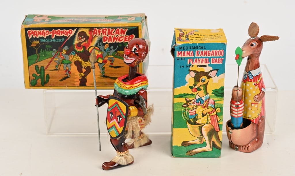 その他 PANGO-PANGO MECHANICAL AFRICAN DANCER Pango Pango Mechanical African Dancer Toy In Ob