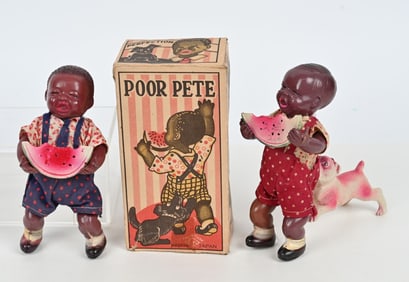 JAPAN WINDUP CELLULOID POOR PETE