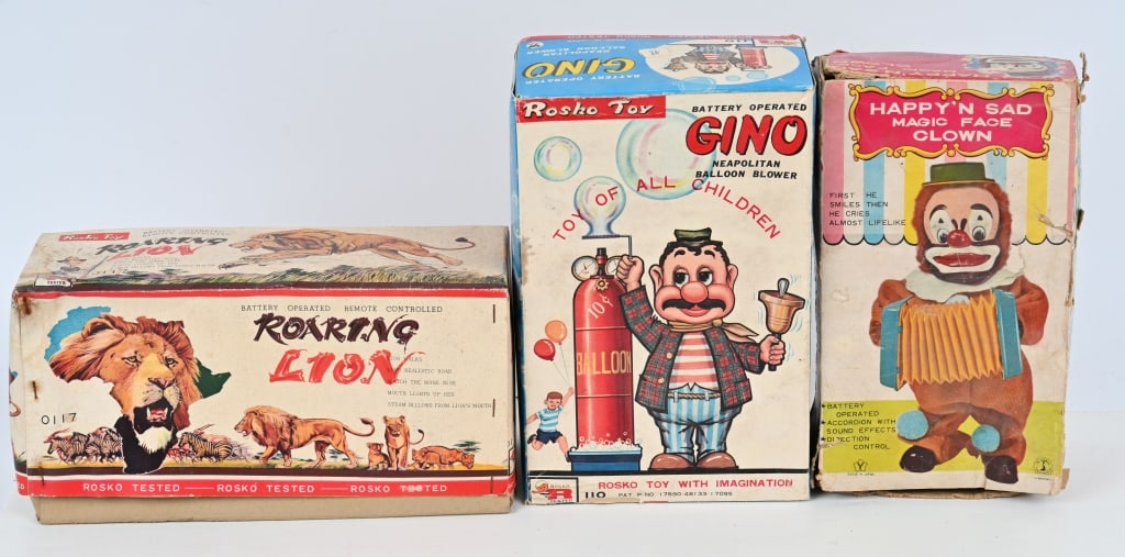 3- BATTERY OPERATED TOYS w/ BOXES (1 of 4)