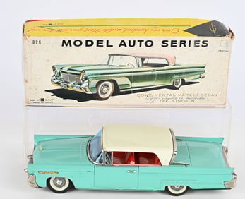 BANDAI TIN FRICTION LINCOLN CONTINENTAL MARK III