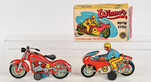 2- TIN FRICTION MOTORCYCLES