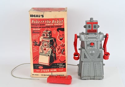 IDEAL ROBERT THE ROBOT w/ BOX
