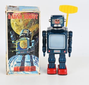 SH BATTERY OP RADAR ROBOT w/ BOX