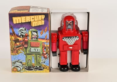 PAPA SAN BATTERY OP MERCURY MAN ROBOT MIB