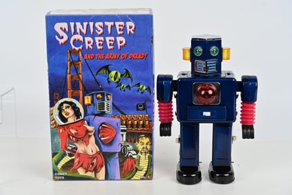 PAPA SAN BATTERY OP SINISTER CREEP ROBOT MIB