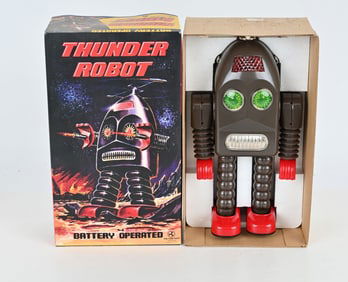 TIN TOM LE CHOCOLATE THUNDER ROBOT MIB