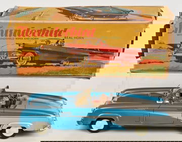 GERMAN TIN FRICTION THUNDERBIRD w/ BOX