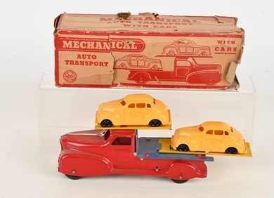 MARX WINDUP AUTO TRANSPORT w/ BOX