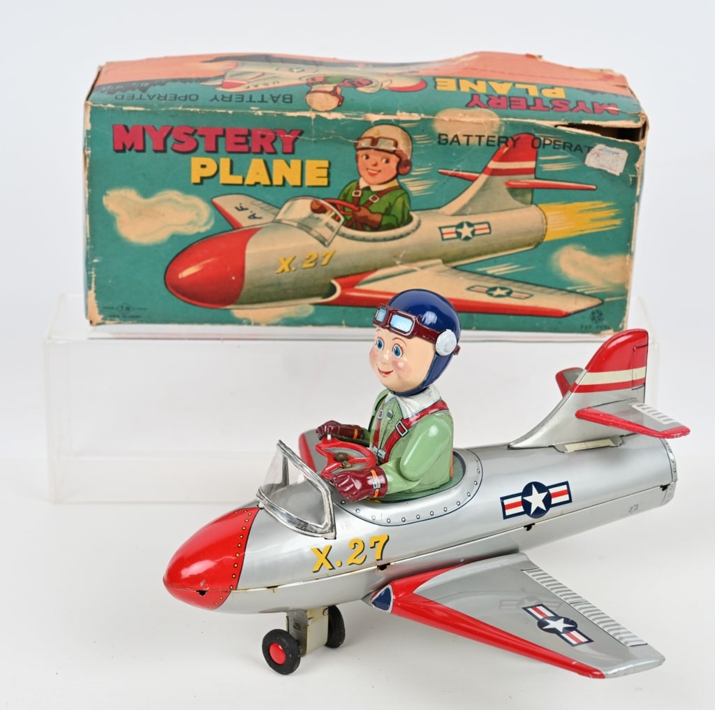 JAPAN BATTERY OP MYSTERY PLANE w/ BOX (1 of 12)