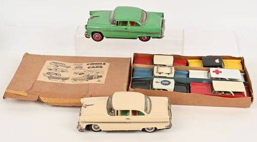 JAPANESE TIN CAR LOT