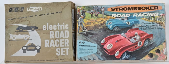 ALLSTATE & STORMBECKER SLOT CAR SETS
