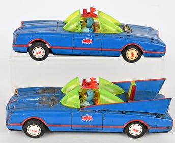 2- AOSHIN BATTERY OP BATMOBILES