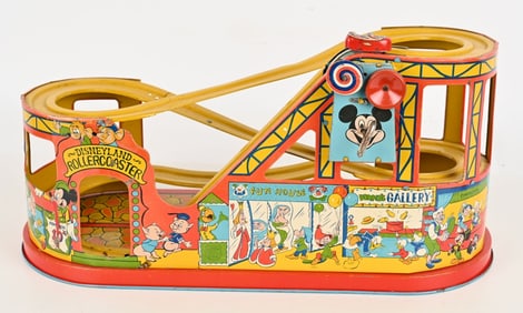 MARX WINDUP DISNEYLAND ROLLERCOASTER