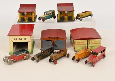 LOT OF PENNY TO GARAGES & GAS STATIONS