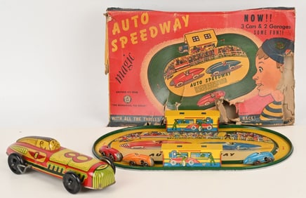 AUTOMATIC AUTO SPEEDWAY & #8 RACE CAR