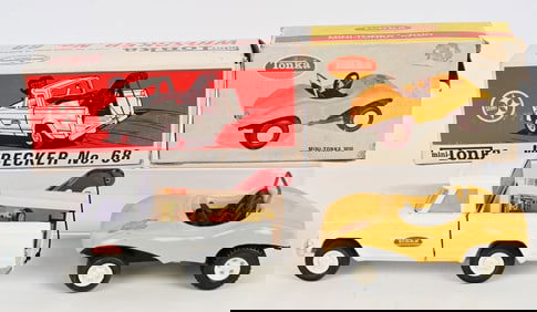 TONKA MINI WRECKER & DUNE BUGGY w/ BOXES