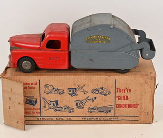 STRUCTO GARBAGE TRUCK w/ BOX