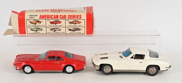 JAPAN TIN CORVETTE & OLDS TORNADO