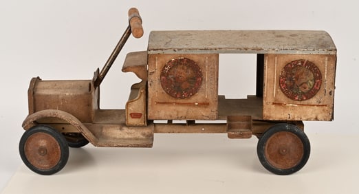 KEYSTONE PRESSED STEEL DAIRY TRUCK