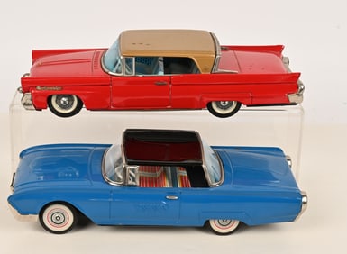 JAPAN TIN FRICTION LINCOLN & THUNDERBIRD