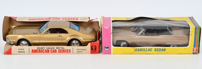 JAPAN TIN TORNADO & CADILLAC w/ BOXES