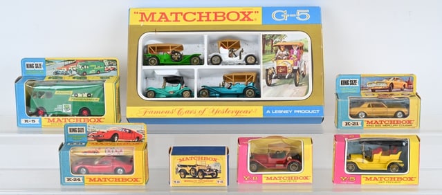 VINATGE MATCHBOX KING SIZE & YESTERYEARS w/ BOXES