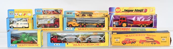 VINTAGE MATCHBOX KINGSIZE w/ BOXES