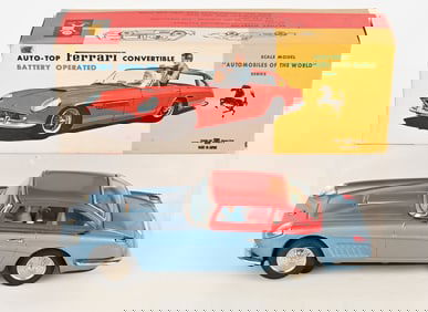 BANDAI BATTERY OP FERRARI CONVERTIBLE w/ BOX