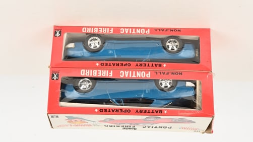 2- JAPAN BATERY OP PONTIAC FIREBIRDS w/ BOX