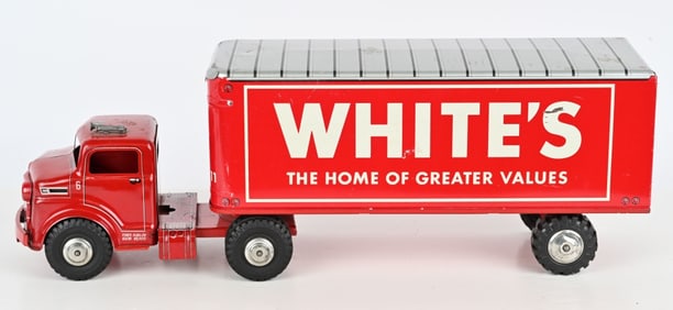 MARX WHITE'S SEMI TRACTOR TRAILER