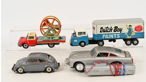 LOT OF JAPAN TIN VEHICLES