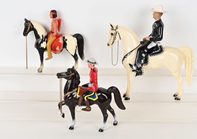 3- HARTLAND RIDERS & HORSES