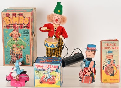 3- VINTAGE TOYS w/ BOXES