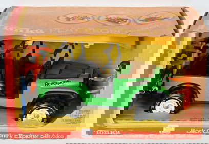TONKA RENEGADE JEEP PLAY PEOPLE SET w/ BOX