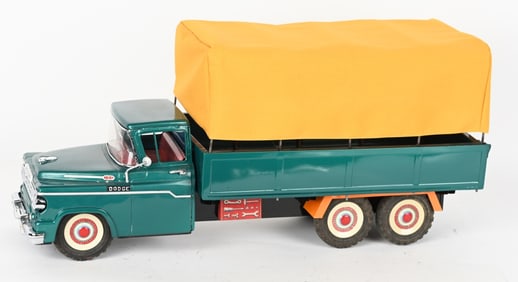 25" JAPAN TIN FRICTION DODGE 100 SUPPLY TRUCK