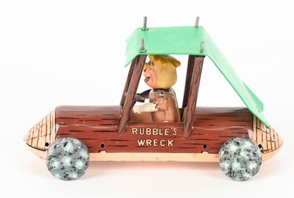 MARX TIN FRICTION RUBBLES WRECK