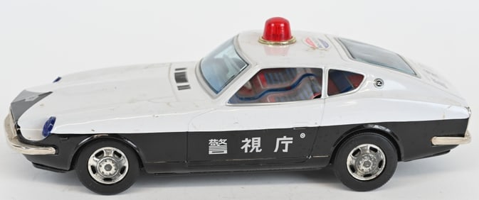 JAPAN TIN FRICTION DATSUN POLICE CAR