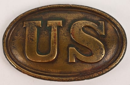 CIVIL WAR PUPPY PAW M1839 BELT PLATE OR BUCKLE