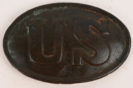 US PATTERN 1839 WAIST BELT PLATE OR BELT BUCKLE