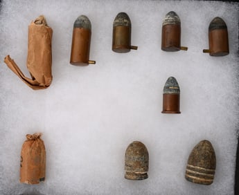 CIVIL WAR VARIOUS CARTRIDGES PINFIRE MINNIE CARBIN