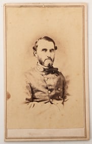 CIVIL WAR CONFEDERATE GENERAL CDV ST. JOHN LIDDELL