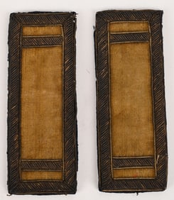CIVIL WAR CAVALRY RANK LIEUTENANT SHOULDER STRAPS