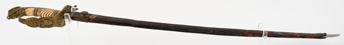EARLY FEDERAL EAGLE HEAD SWORD W EXQUISITE GUARD