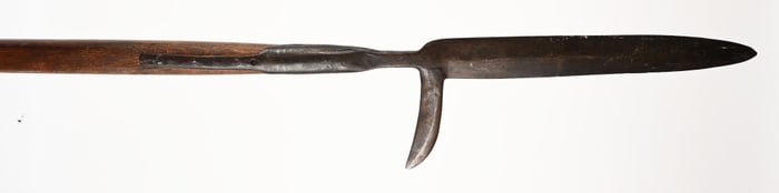 17th or 18th CENTURY POLE ARM OR HOOKED LANCE