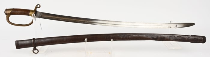 WW1 PERSIAN DRAGOON SWORD W SCABBARD WWI